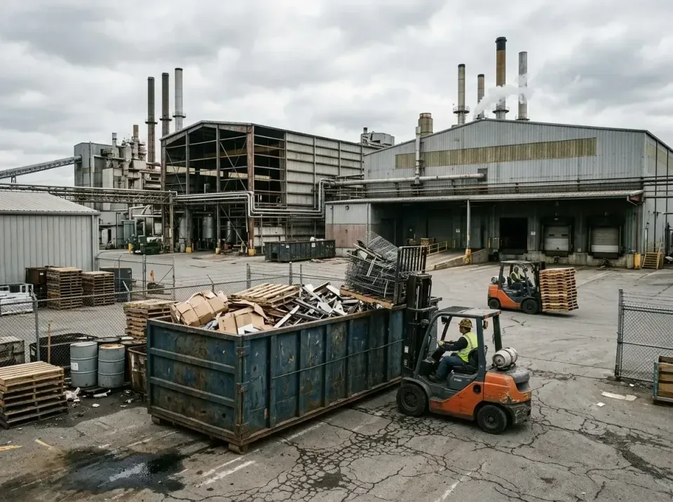 industrial-factory-scrap-conta-003 — frequently asked questions, Cheap Roll-off Dumpster Rentals in East Moline, IL